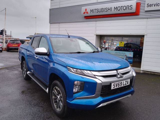 Mitsubishi L200 2.3 Double Cab DI-D 150 Barbarian X 4WD Auto Pick Up Diesel BLUE